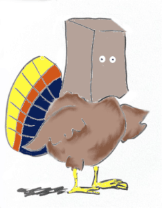 Brown Paper Bag Turkey